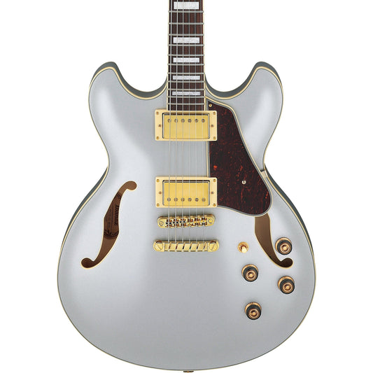 Ibanez AS73G Artcore Semi Hollow Electric Guitar - Moonstone Silver Flat