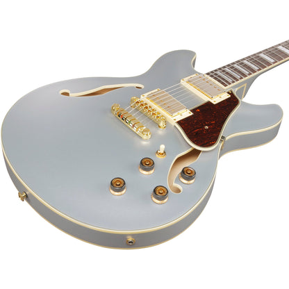 Ibanez AS73G Artcore Semi Hollow Electric Guitar - Moonstone Silver Flat