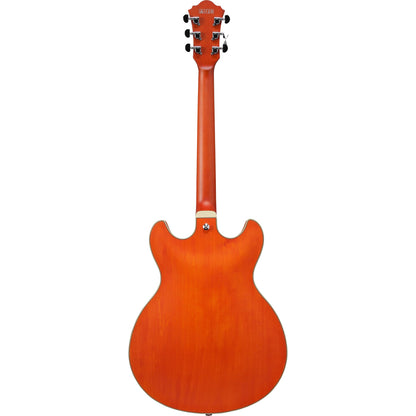 Ibanez AS73 AS Artcore Semi-Hollow Electric Guitar  - Transparent Tangerine Flat