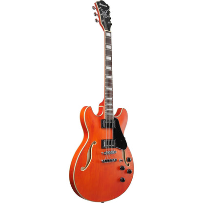 Ibanez AS73 AS Artcore Semi-Hollow Electric Guitar  - Transparent Tangerine Flat