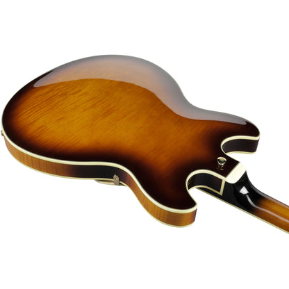 Ibanez AS93FML AS Artcore Expressionist Left Handed Electric Guitar - Violin Sunburst