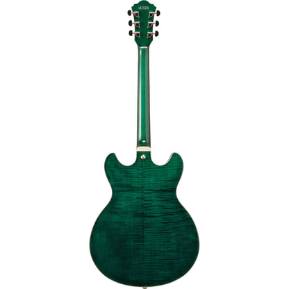 Ibanez AS93FM Artcore Expressionist Electric Guitar - Transparent Moss Green