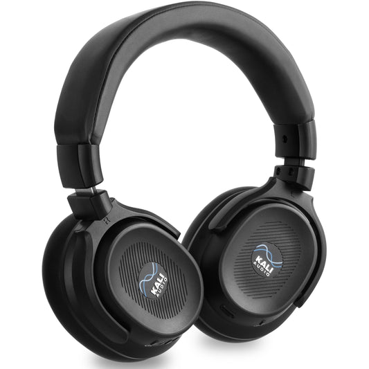 Kali Audio HP-1 Multi-reference Studio Headphone with Bluetooth, 40hr long battery life, over ear noise cancelling with Mic, for mixing, monitoring, audio production, gaming,  3 selectable voicings