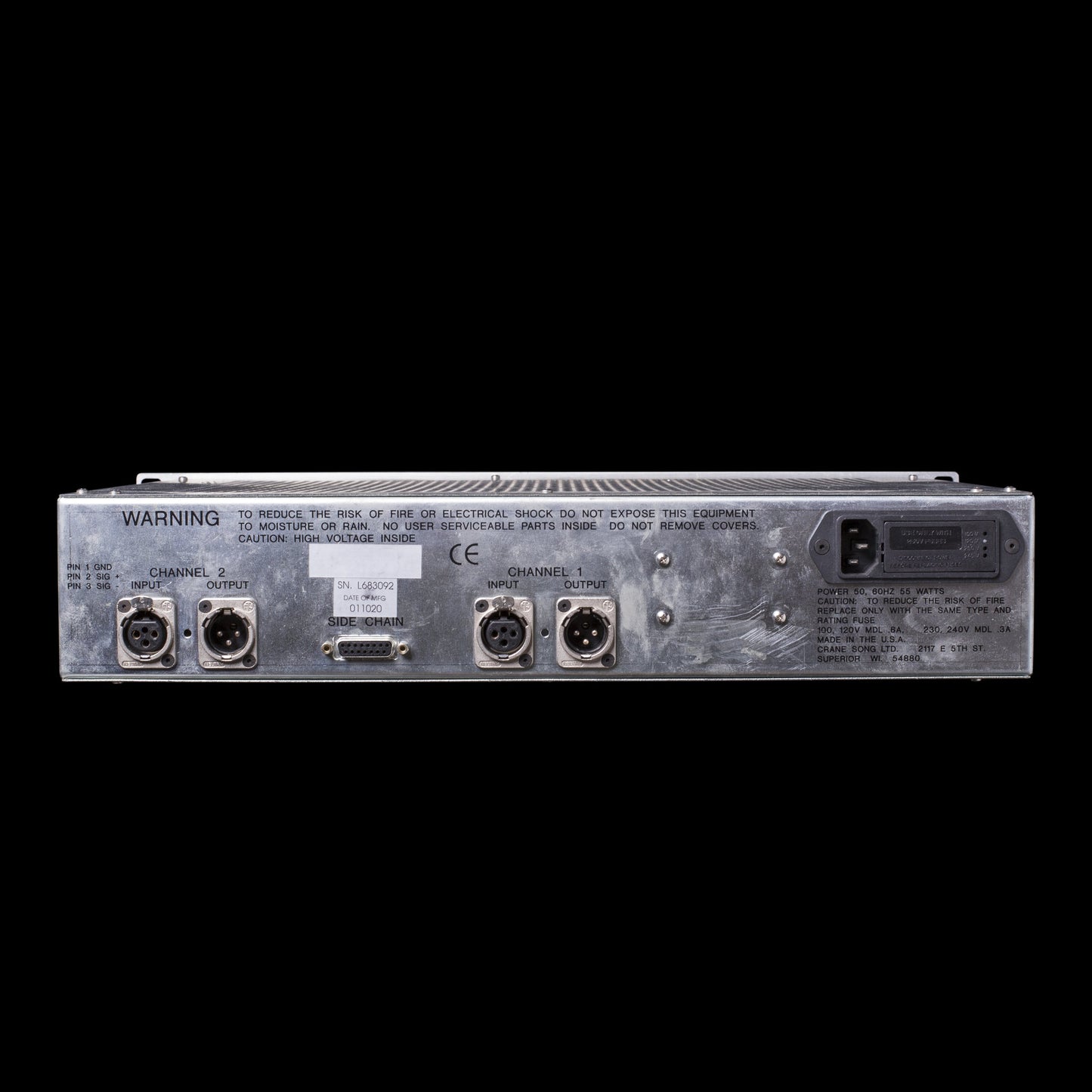 Crane Song STC8 Stereo Class A Compressor / Peak Limiter