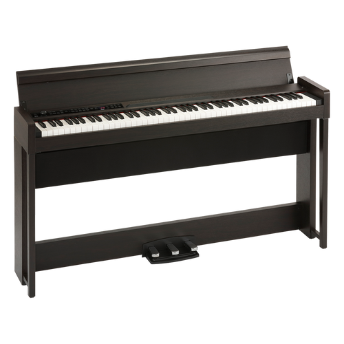 Korg C1 Air Digital Piano with Bluetooth - Rosewood Brown