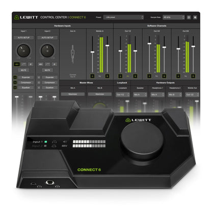 Lewitt Connect 6 USB-C Interface