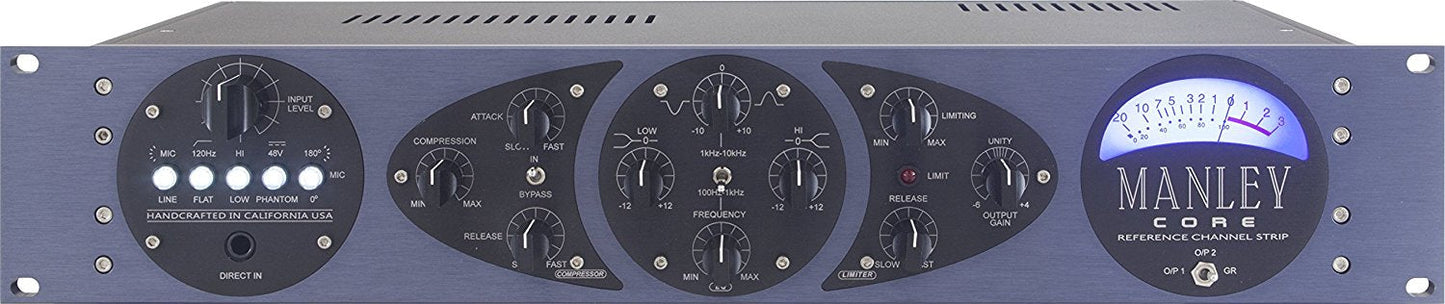 Manley Labs CORE Channel Strip with Microphone and Preamp ELOP Compressor