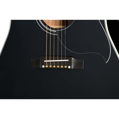 Gibson Hummingbird Custom 6 String Acoustic Electric Guitar - Ebony