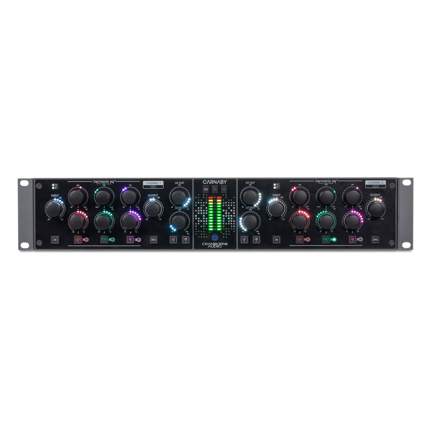 Cranborne Audio Carnaby HE2 - 2U 2-channel HarmonicEQ for 19 Inch Rack