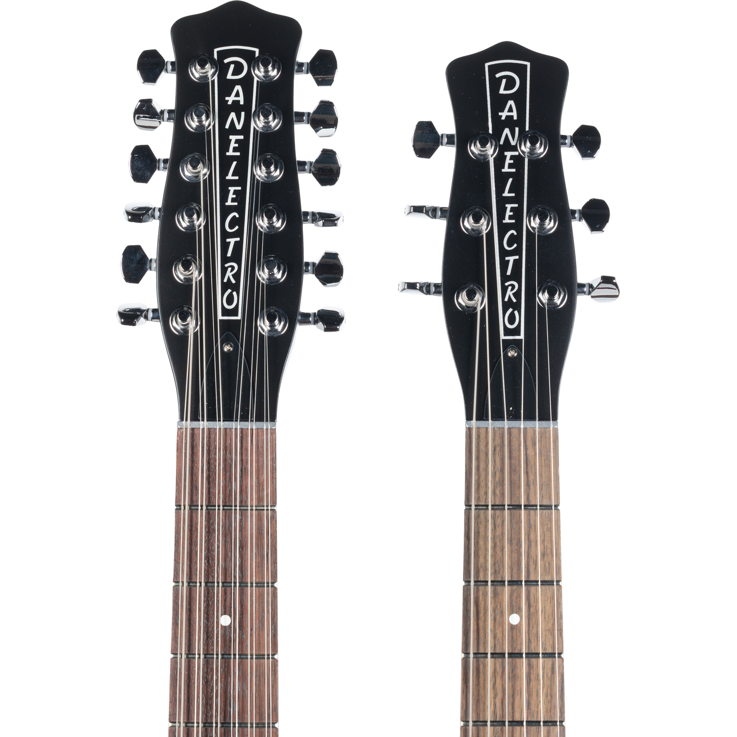 Danelectro 6/12 Doubleneck Electric Guitar - Red Crackle