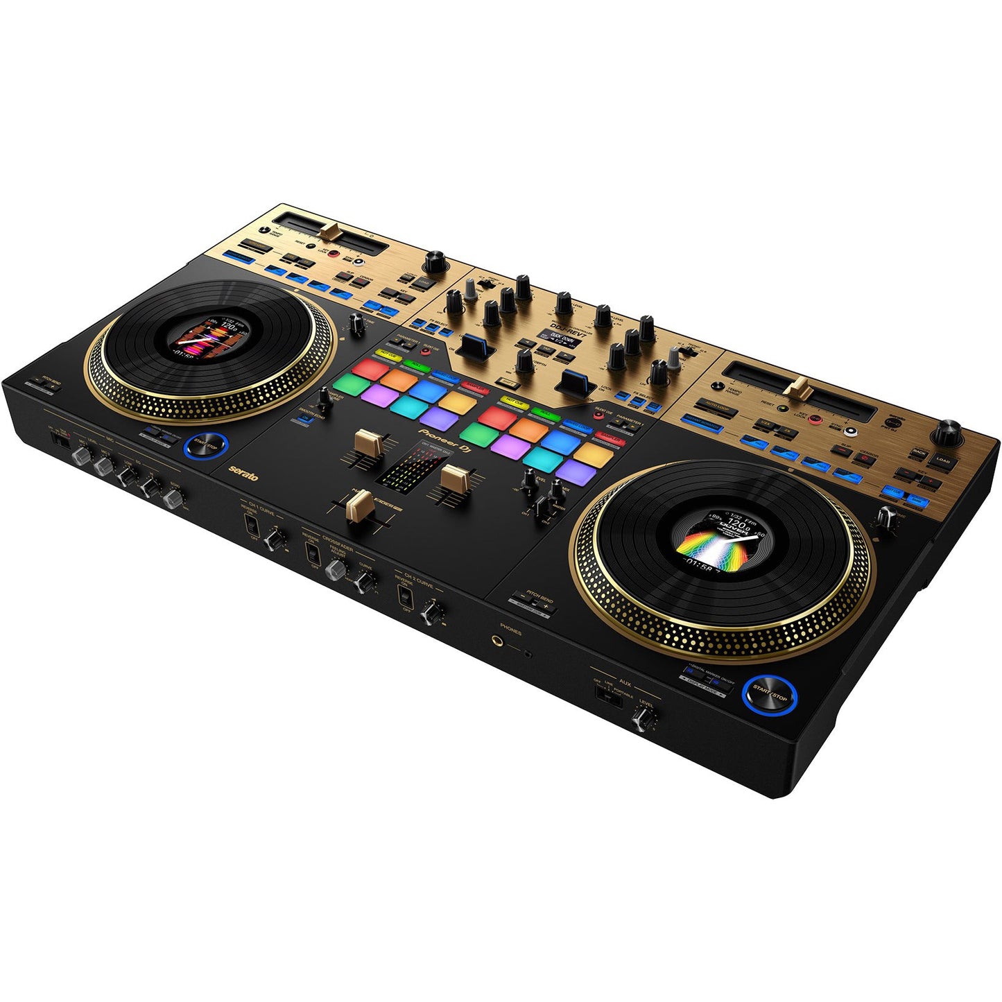 Pioneer DJ DDJ-REV7-N Professional DJ Controller - Limited Edition Gold
