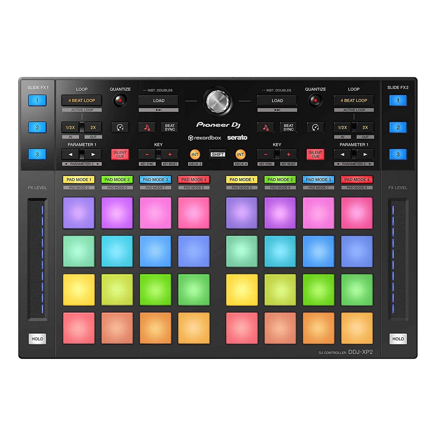 Pioneer DJ DDJ-XP2 Add-On Controller for Rekordbox DJ and Serato DJ Pro