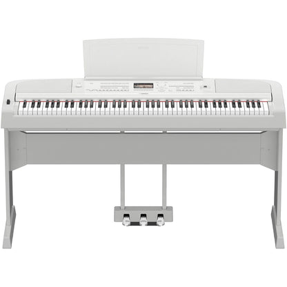 Yamaha DGX670WH 88-Key, Portable Grand Piano - White