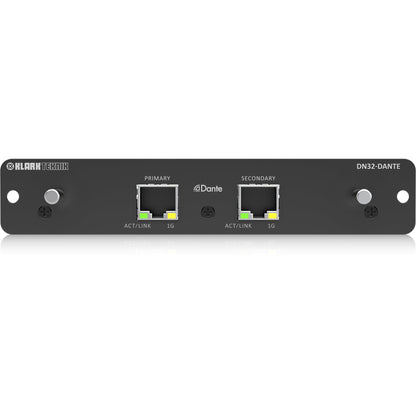 Klark Teknik DN32-DANTE Audinate Dante Expansion Module