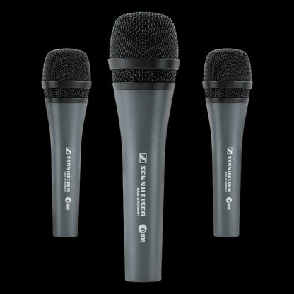 Sennheiser e835 Microphone, Pack of 3