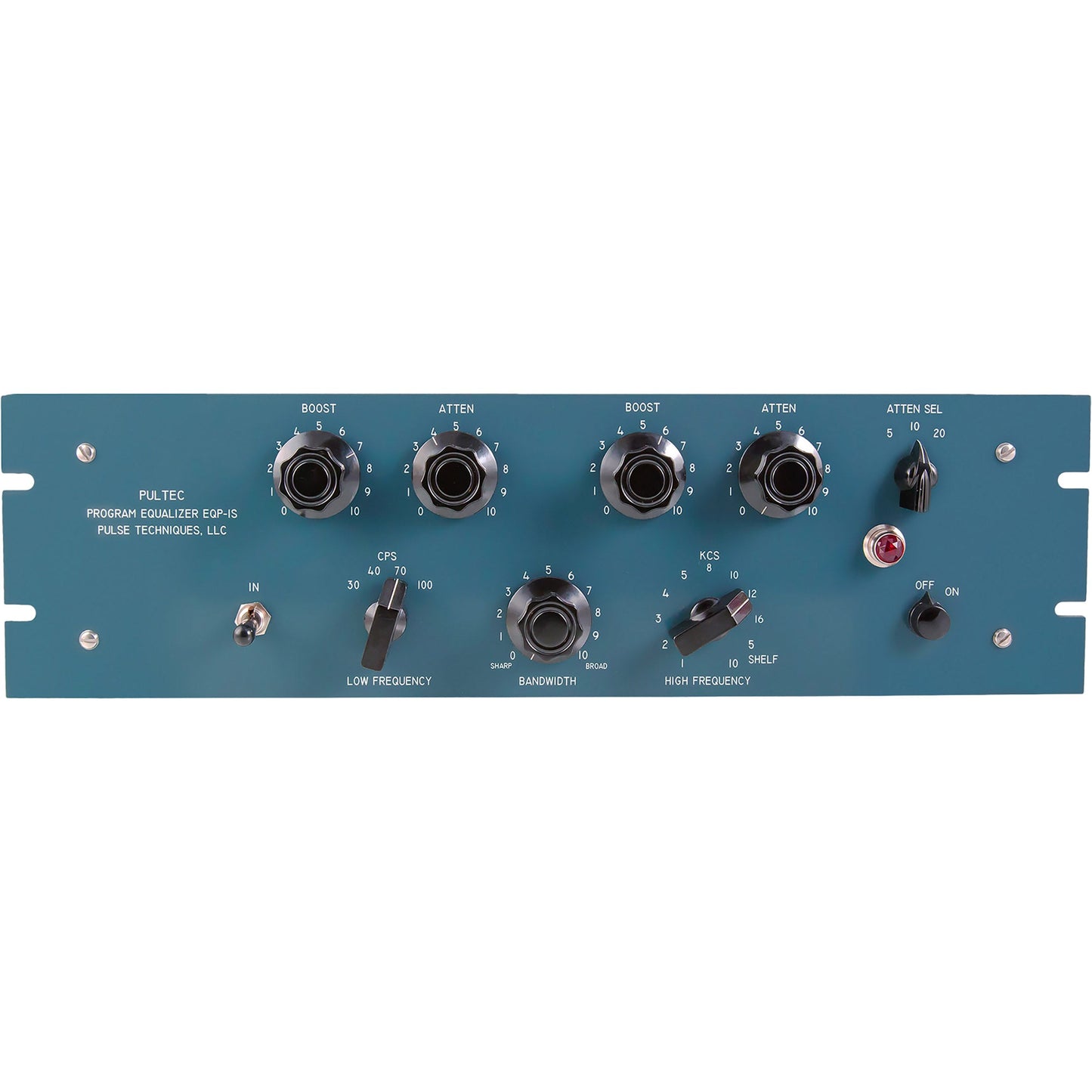 Pultec EQP-1S Tube Program Equalizer, Blue Faceplate