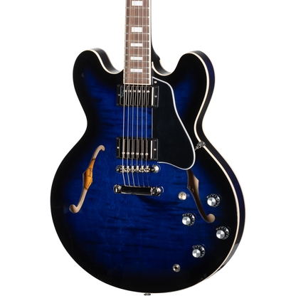Gibson ES-335 Figured Semi-Hollow Electric Guitar - Deep Ocean Burst