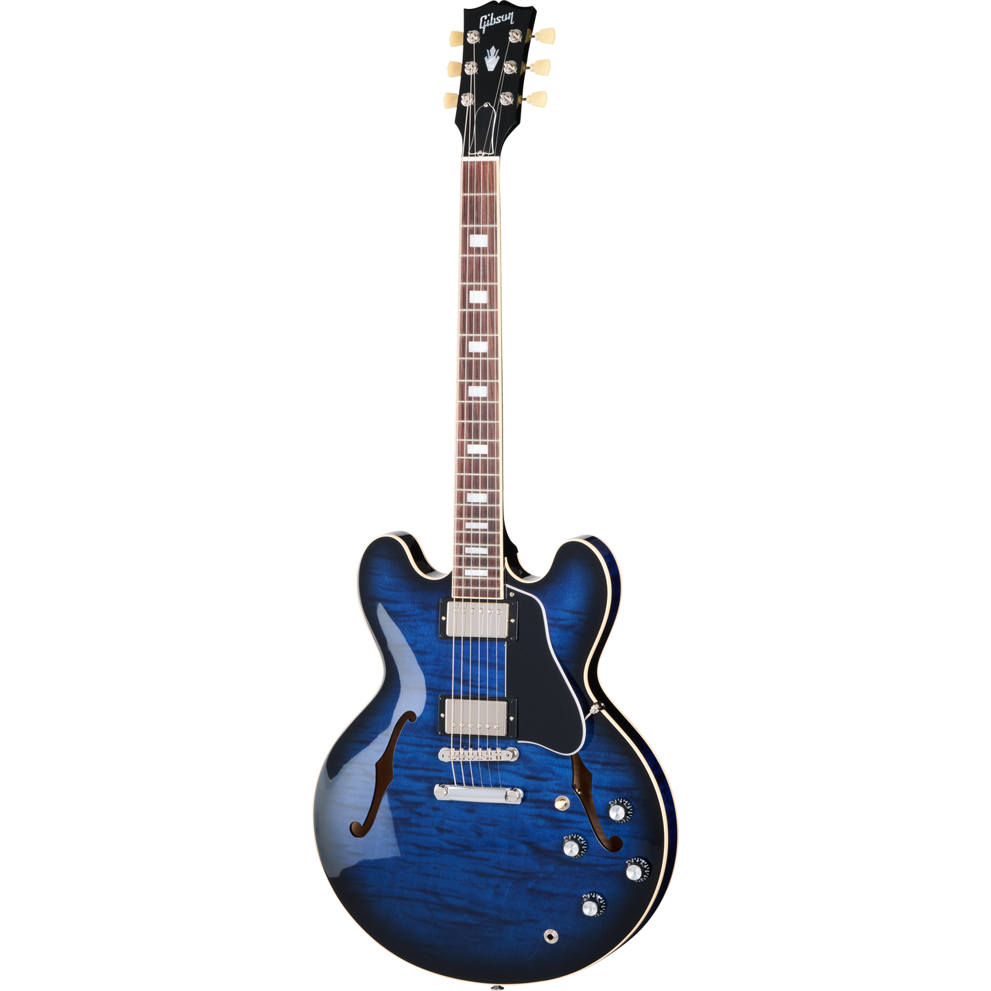 Gibson ES-335 Figured Semi-Hollow Electric Guitar - Deep Ocean Burst