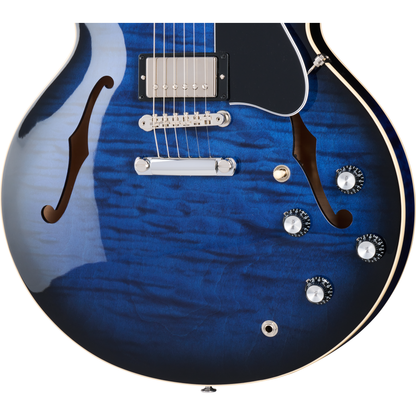 Gibson ES-335 Figured Semi-Hollow Electric Guitar - Deep Ocean Burst
