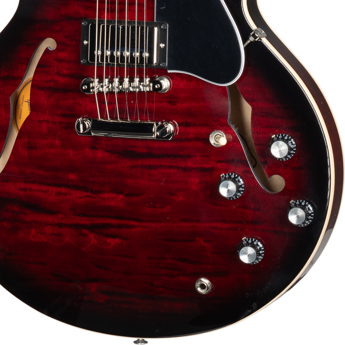 Gibson ES-335 Figured Semi-Hollow Electric Guitar - Blood Moon Burst
