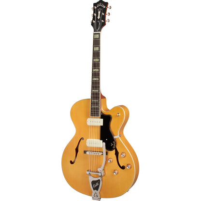 Guild X-175B Manhattan Archtop Semi Hollow Newark St. Electric Guitar, Blonde w/ case