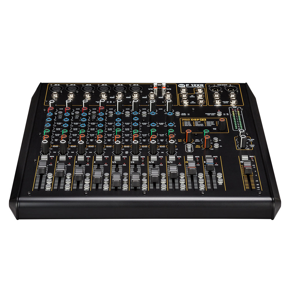 RCF F12-XR 12-Channel Mixer w/ FX and Recording