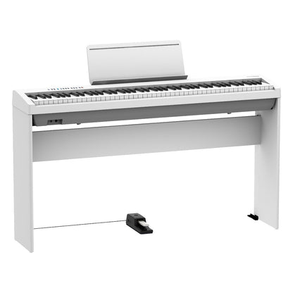 Roland FP-30X-WH Portable Piano w/ Built in Speakers, Bluetooth - White
