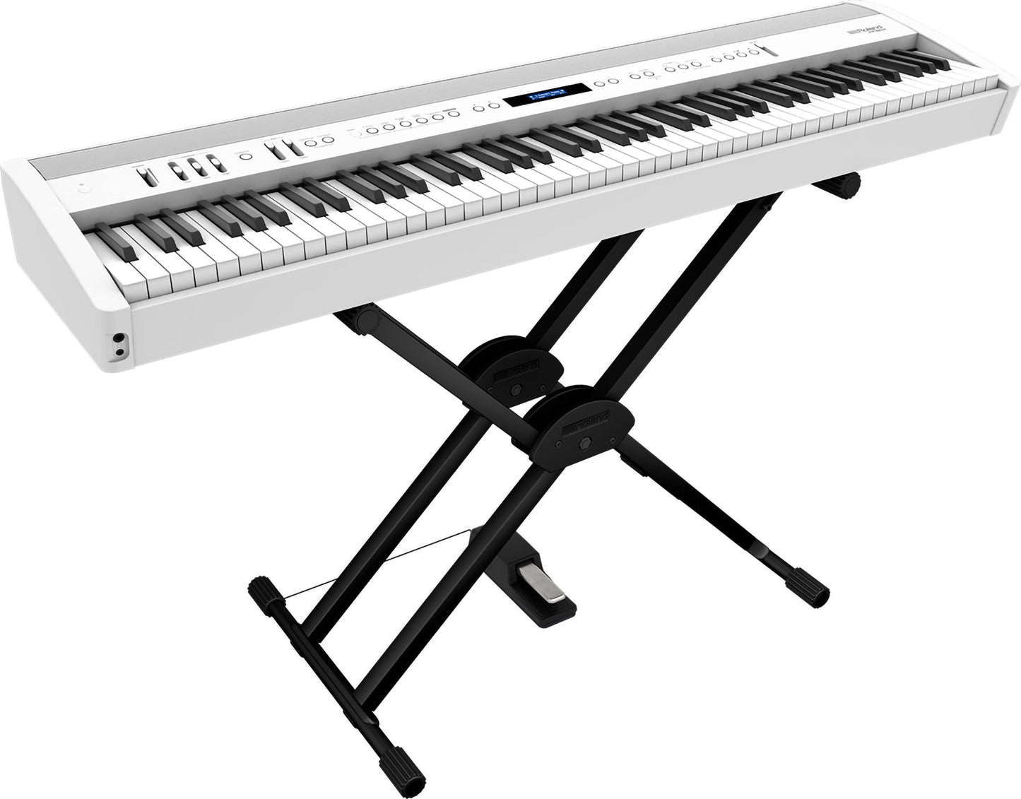 Roland FP-60X-WH Portable Piano w/ Built in Speakers, Bluetooth - White