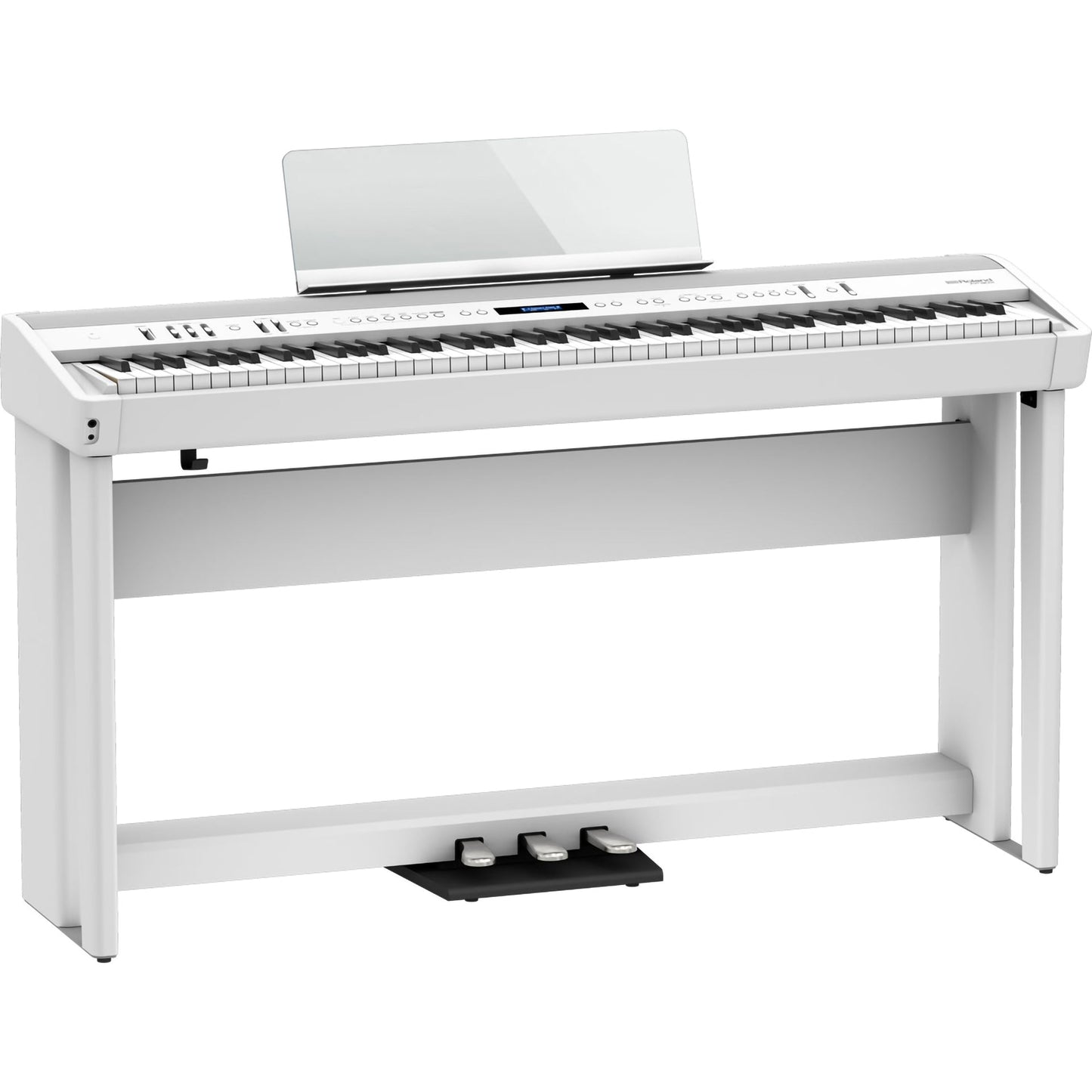 Roland FP-90X-WH Flagship Portable Piano w/ Built in Speakers, Bluetooth - White