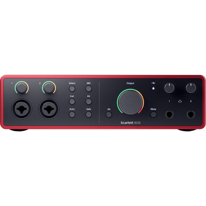 Focusrite Scarlett 16i16 4th Gen 16x16 USB Audio Interface