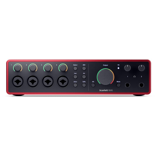 Focusrite Scarlett 18i16 4th Gen 18x16 USB Audio Interface