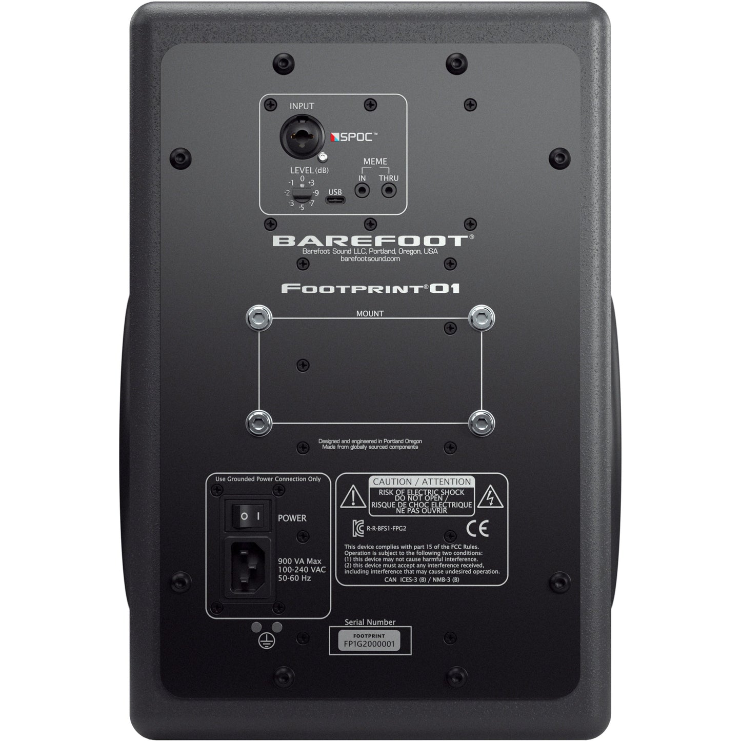 Barefoot Sound Footprint 01 Second Generation