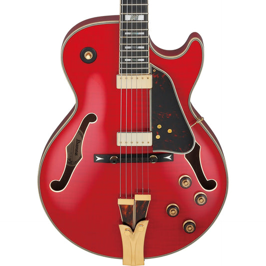 Ibanez GB10SEFMSRR George Benson Semi-Hollow Electric Guitar, Sapphire Red