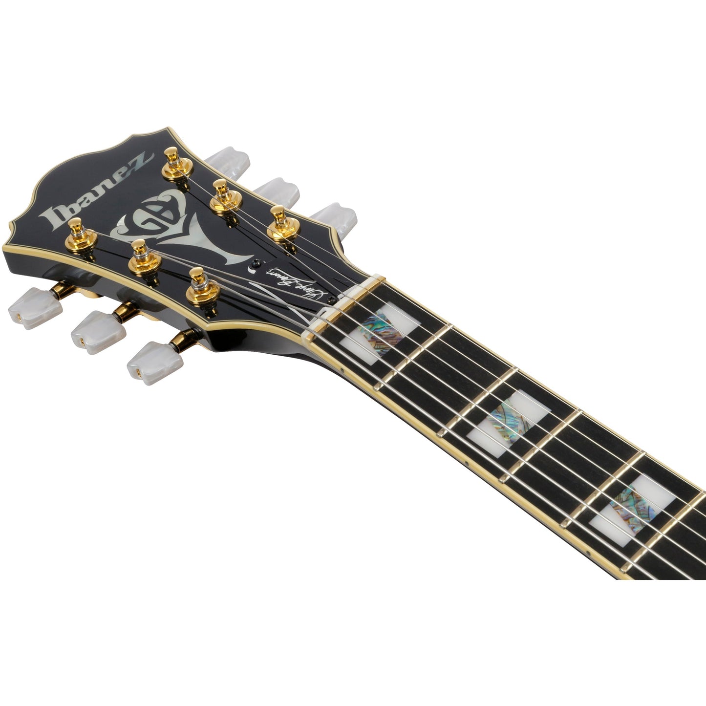 Ibanez GB10 George Benson Signature 6-String Electric Guitar - Black