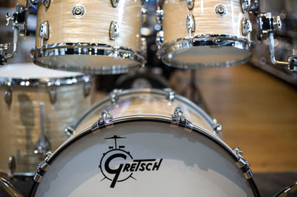 Gretsch Brooklyn Series Drumkit in Creme Oyster Nitron Wrap (GBE8246302)