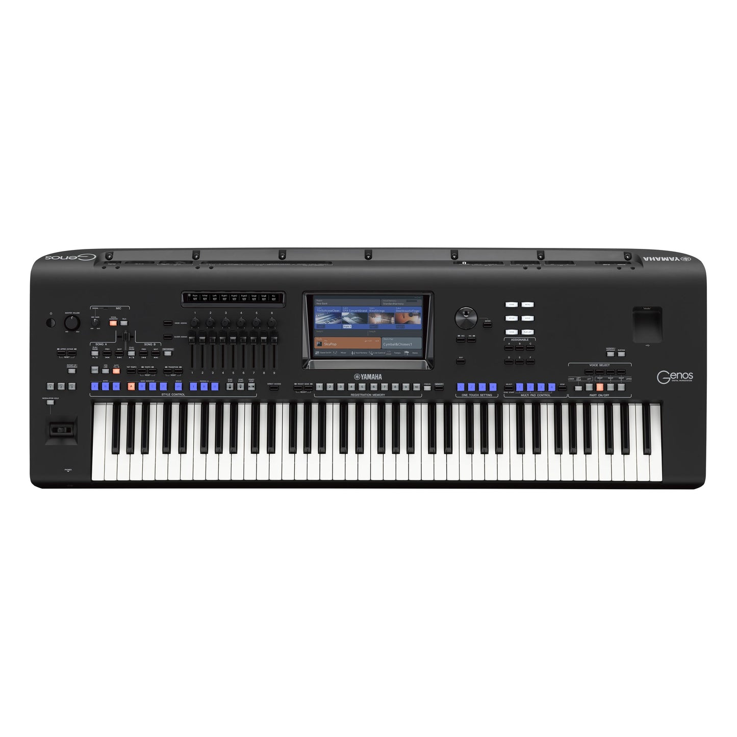 Yamaha Genos 76-Key Flagship Arranger Keyboard