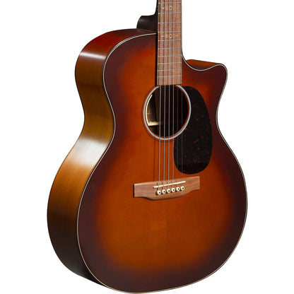 Martin GPCE Inception Maple Acoustic Electric Guitar, Amber Fade Sunburst