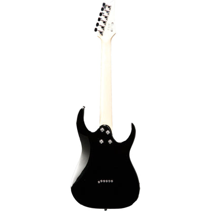 Ibanez GRGM21BKNL Mikro Left Handed Electric Guitar, Black Night