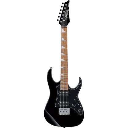 Ibanez GRGM21BKN Mikro 3/4 Size Electric Guitar, Black Night