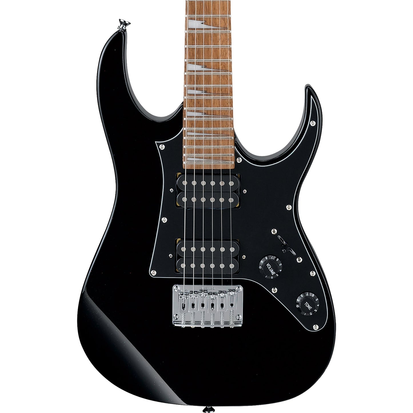 Ibanez GRGM21BKN Mikro 3/4 Size Electric Guitar, Black Night
