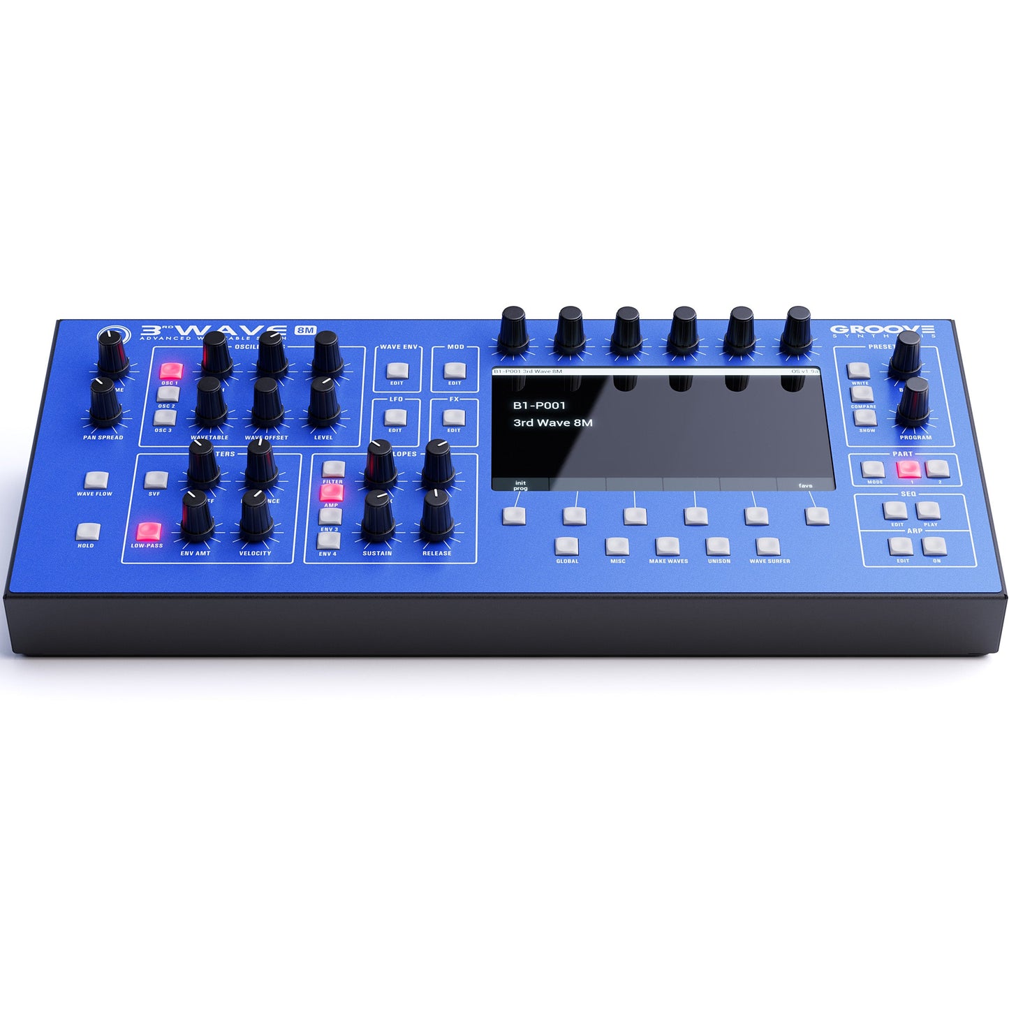 Groove Synthesis 3rd Wave 8 Voice Wavetable Desktop Module