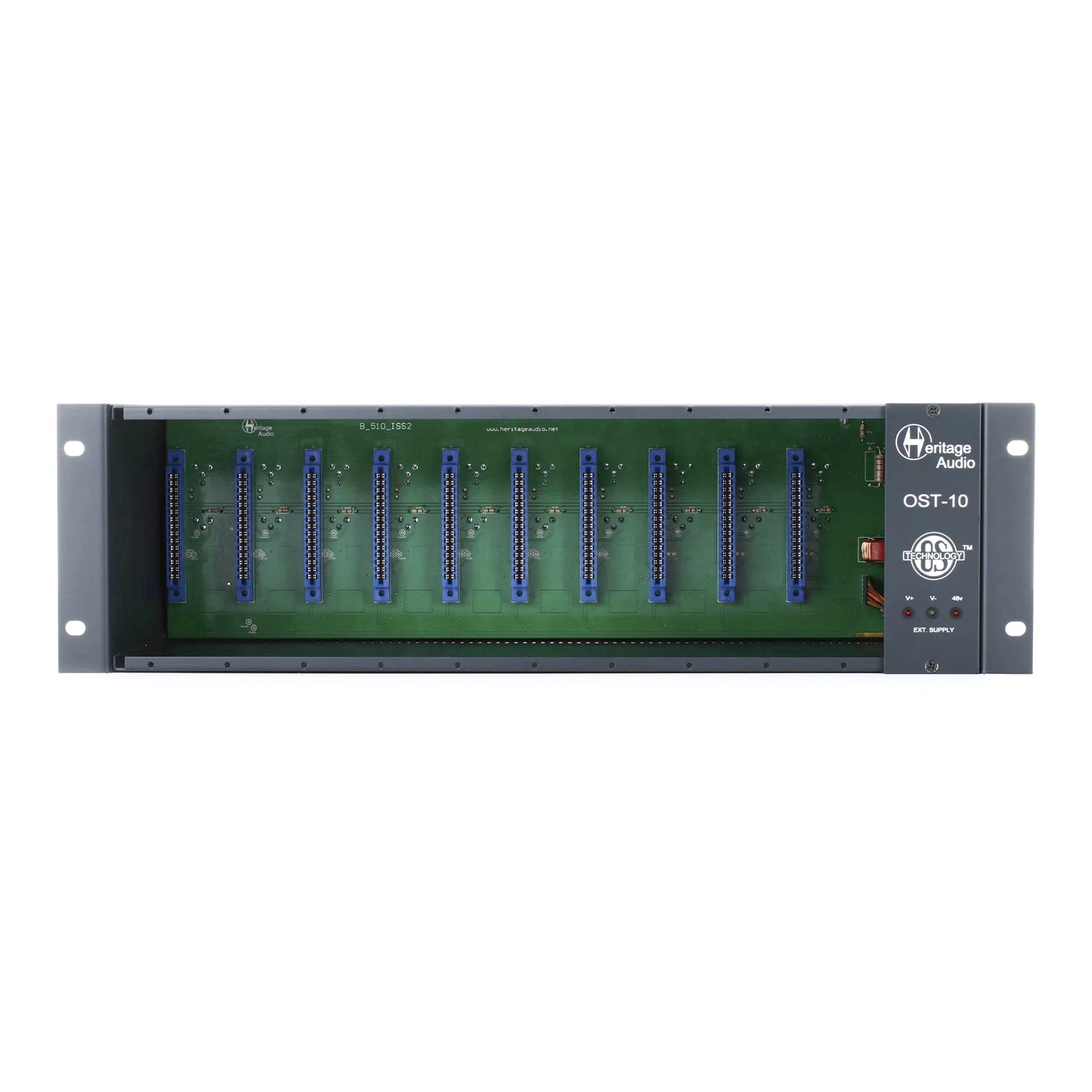Heritage Audio OST10 V1 10 Slot Rack with OS Tech