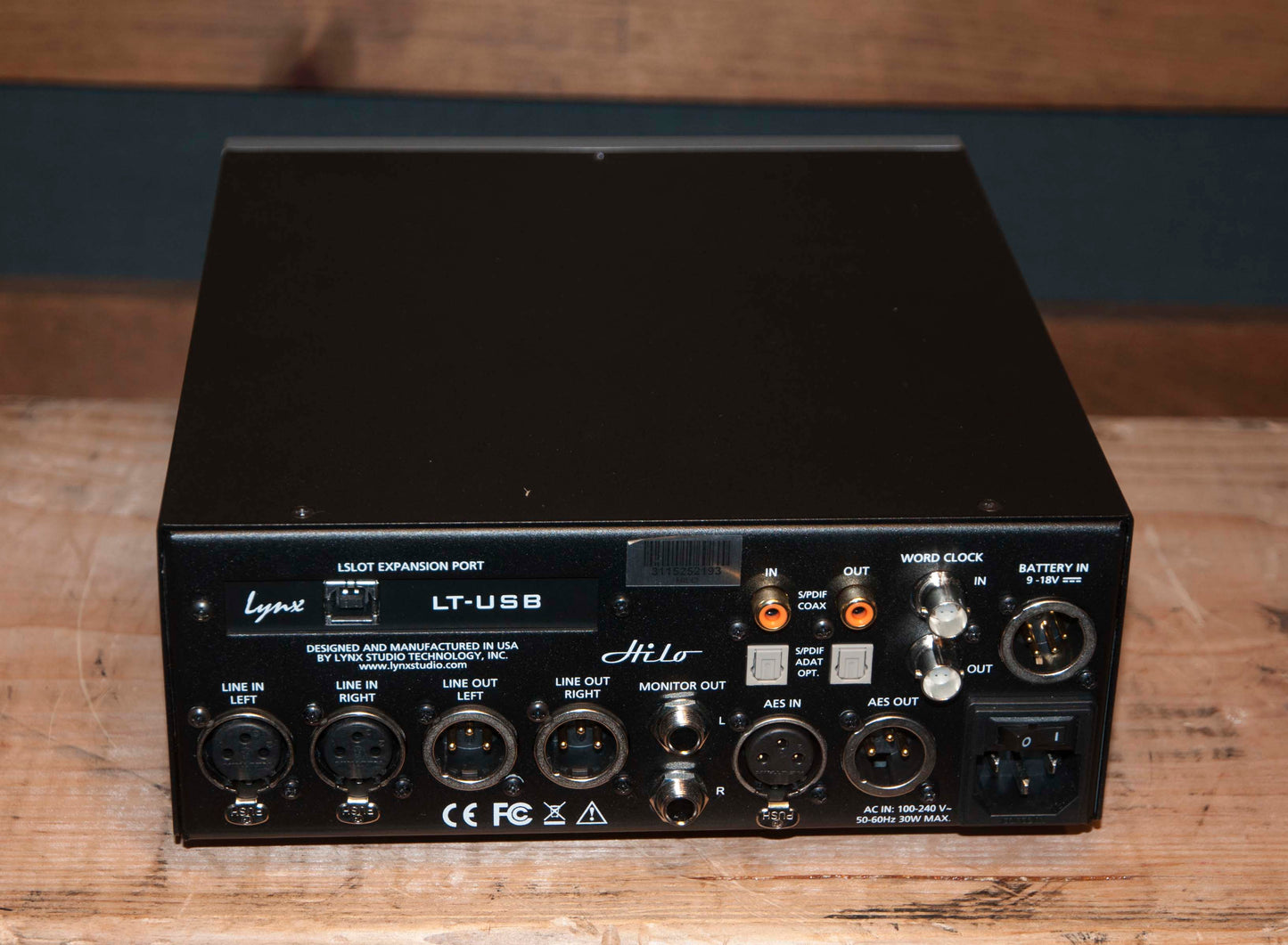 Lynx HiLo A/D D/A Converter System, Silver