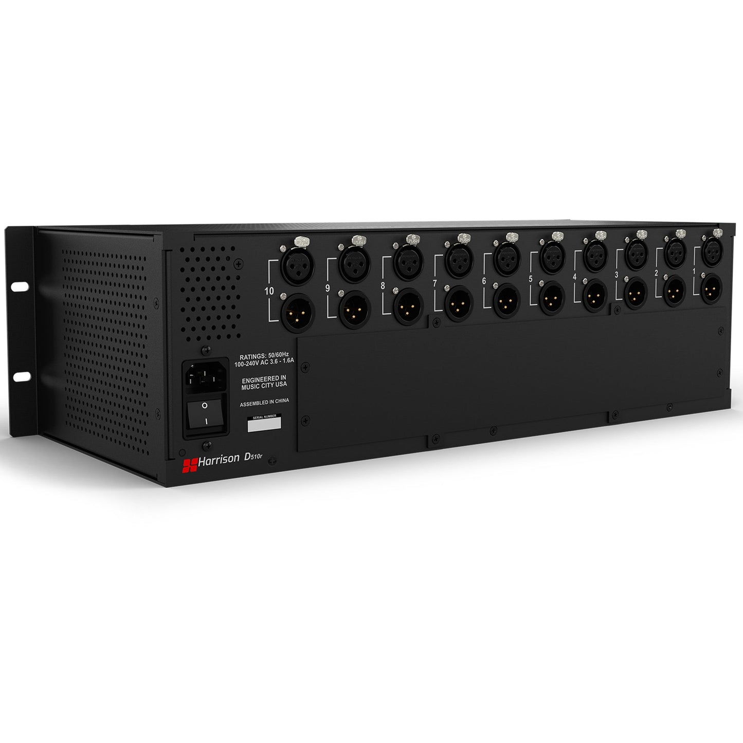 Solid State Logic Harrison D510R 10 Slot 500 Series Chassis