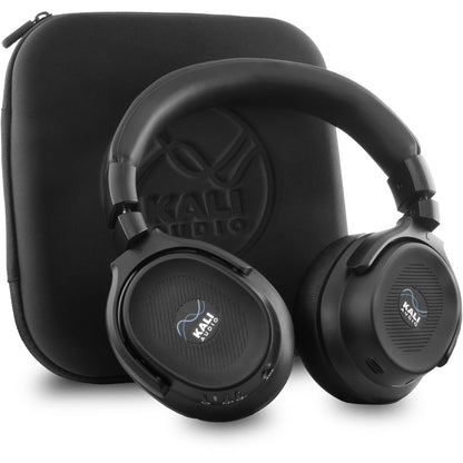 Kali Audio HP-1 Multi-reference Studio Headphone with Bluetooth, 40hr long battery life, over ear noise cancelling with Mic, for mixing, monitoring, audio production, gaming,  3 selectable voicings