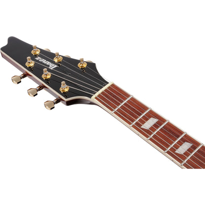 Ibanez IC420FMVLS Iceman 6-String Electric Guitar, Violin Sunburst