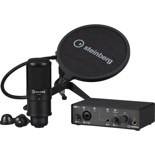 Steinberg IXO12BPSPack Black - IXO12 B Podcast Pack