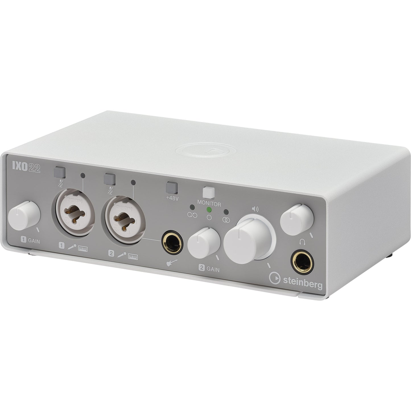 Steinberg IXO22 2 x 2 USB 2.0 Audio Interface with Two Mic Preamps - White