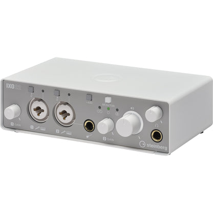Steinberg IXO22 2 x 2 USB 2.0 Audio Interface with Two Mic Preamps - White