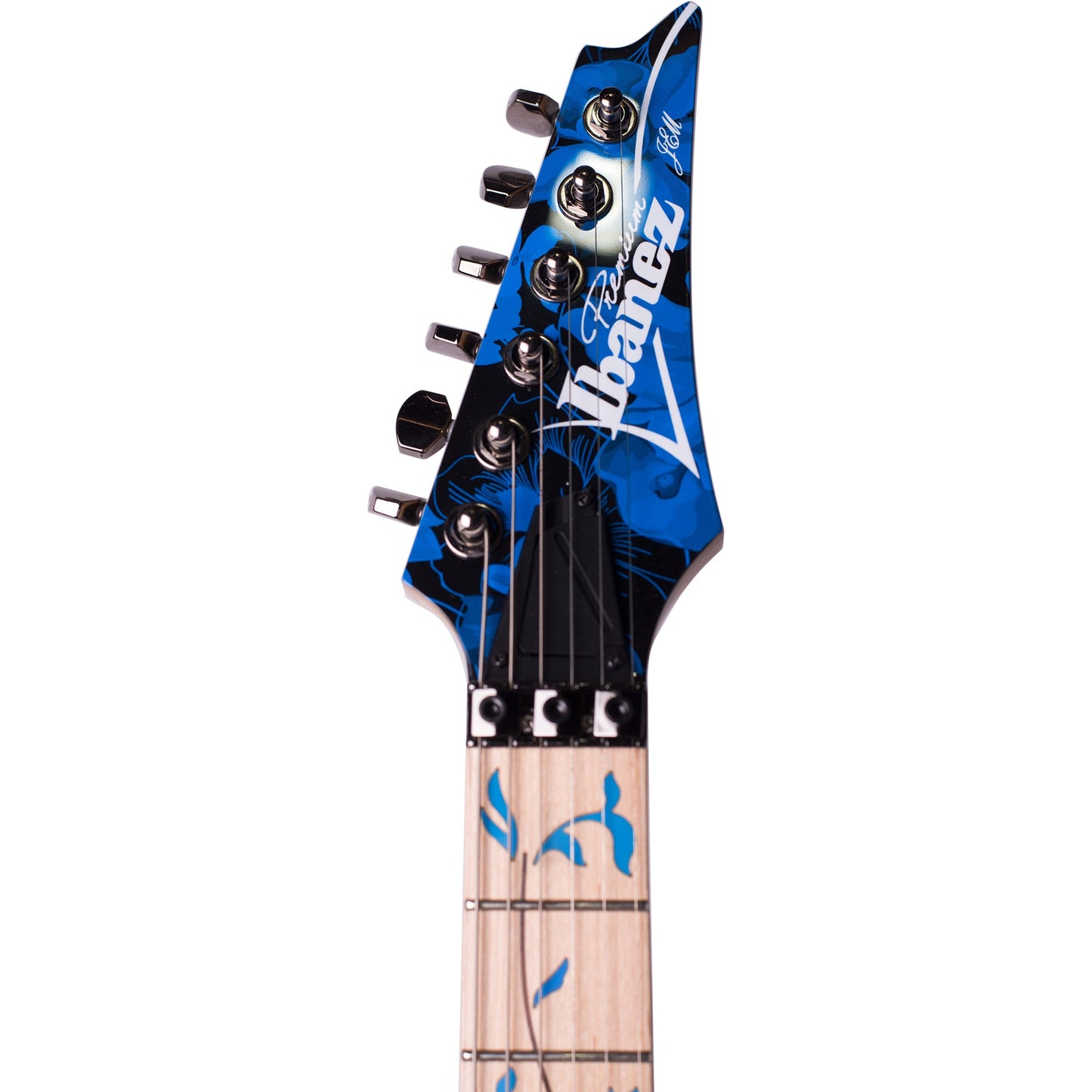 Ibanez JEM77PBFP Steve Vai Signature Jem Electric Guitar - Blue Floral